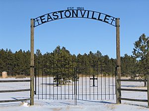 Eastonville cemetery 2007