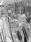 Financial district rooftops III in Manhattan in 1938