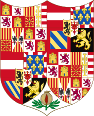 Greater Arms of Charles I of Spain, Charles V as Holy Roman Emperor
