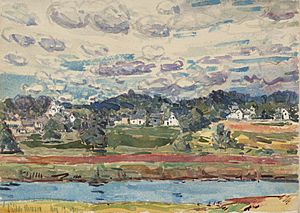 Hassam, Childe, Newfields, New Hampshire, 1917