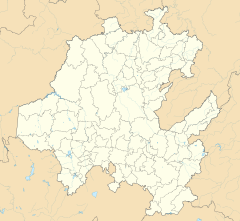 Location of Ciudad Sahagún