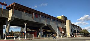 Contra Costa Centre is served by the Pleasant Hill / Contra Costa Centre BART Station.