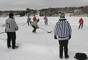 Pond hockey-LacBeauport2010-b