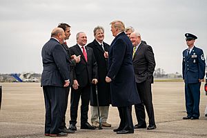 President Trump Arrives in New Orleans (32869766378)