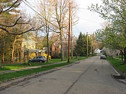 A neighborhood in Patterson Heights