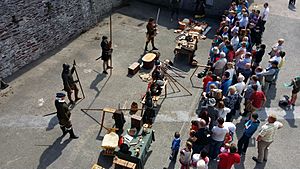 Weapons and Uniforms Display, Elizabeth Fort, Cork City.