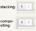 Window border in the compositing and stacking window managers