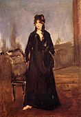 Édouard Manet - Berthe Morisot au soulier rose