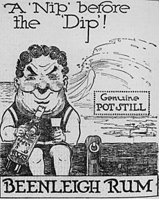 Advertisement for Beenleigh Rum (1921)