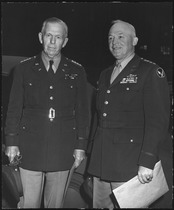 Gen. George C. Marshall and Gen. H.H. Arnold - NARA - 197180