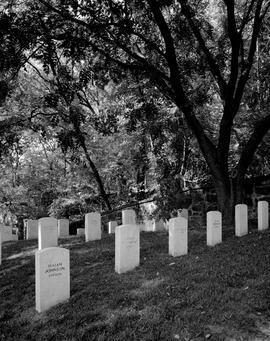 Headstones at Arlington National Cemetery, Arlington, Virginia LCCN2011635737