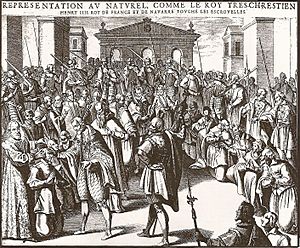 Henri IV touche les escrouelles