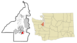 Location of East Port Orchard, Washington