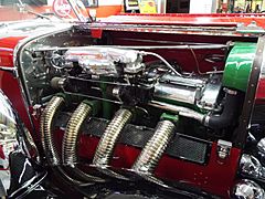 Martin Auto Museum-1930 Duesenberg Boattail Speedster Engine
