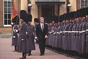 President Bill Clinton at Buckingham Palace