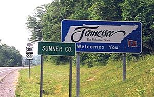 Sumner County TN sign