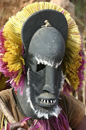Traditional dogon masque