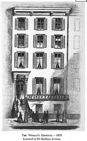 Woman's Hospital, New York City, 1855