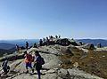 2016-09-04 11 58 54 The summit of Mount Marcy at the end of the Van Hoevenberg Trail, 7.4 miles south of the trailhead, in Keene, Essex County, New York