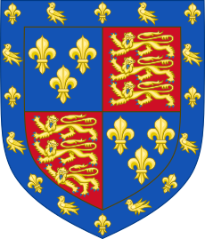 Arms of Edmund Tudor, Earl of Richmond