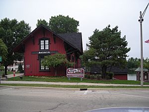 Chicago, Burlington, and Quincy Railroad Depot (Batavia, IL) 01.JPG