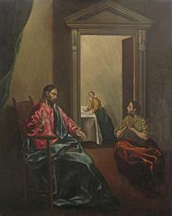 Cristo en casa de Marta y María (Museo Lázaro Galdiano, Madrid)