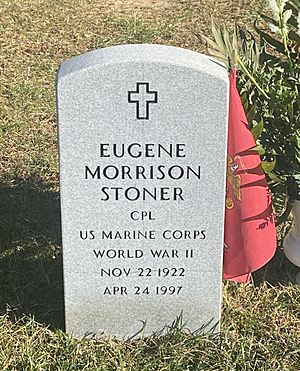 Grave Marker for Eugene Morrison Stoner
