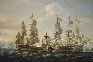 HMS Captain capturing the San Nicolas and the San Josef.jpg