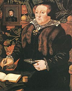 Hans Eworth - Portrait of Lady Dacre - WGA07581