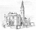 Leichhardt Town Hall (artistic sketch from photograph) 1888