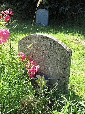 Malcolm Lowry's gravestone