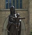 Statue of Mary at St Michaels Cathedral Toronto