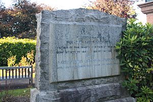 The grave of Sir John Mills McCallum MP