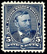 Ulysses S Grant 1898 Issue-5c