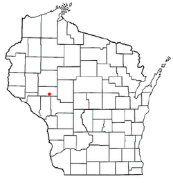 Location of Otter Creek, Wisconsin