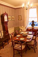 William Herschel Museum - dining room