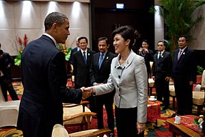 Yingluck and Obama