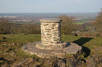 Beacon Hill, Leicestershire - toposcope