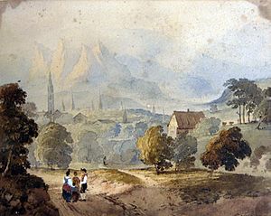 Chur-Coire by Francis Nicholson (1753-1844)
