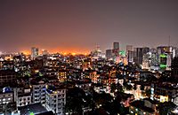 Dhaka Skyline at Night