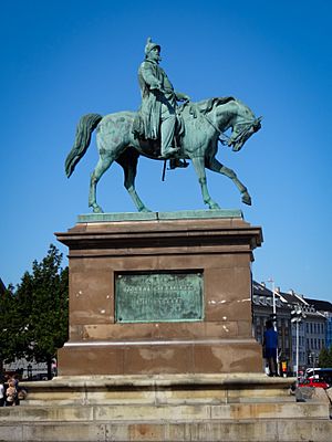 Frederic VII equestrian statue