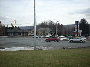 The intersection of PA 54 and PA 309 in Hometown
