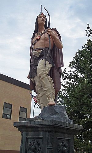Ishpeming Michigan statue