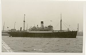 Merchant ship Centaur, pre-1943