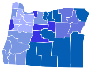 Oregon counties by date of establishment