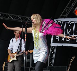 Polly Scattergood performing at the Shoreditch Festival in Hackney, London - 26 July 2009 - (1)