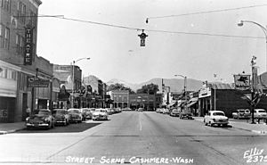 Street Scene, Cashmere, WA (c.1940's)