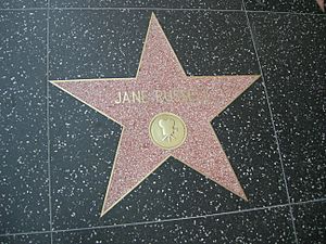 Walk of fame, jane russell
