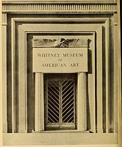 Whitney Museum of American Art original 0000 door