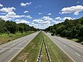 2021-06-23 13 34 35 View east along Interstate 78 (Phillipsburg-Newark Expressway) from the overpass for Cedar Road in Readington Township, Hunterdon County, New Jersey